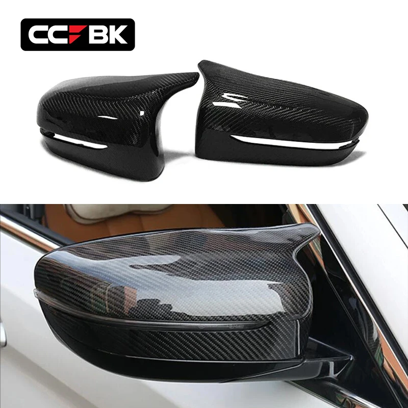 for BMW G42 G20 G21 G22 G23 G26 G30 G31 G11 G12 G14 G15 G16 2019-2026 Dry Carbon Fiber M5 Style Side Door Rear View Wing Mirror Covers Caps Housing Shell