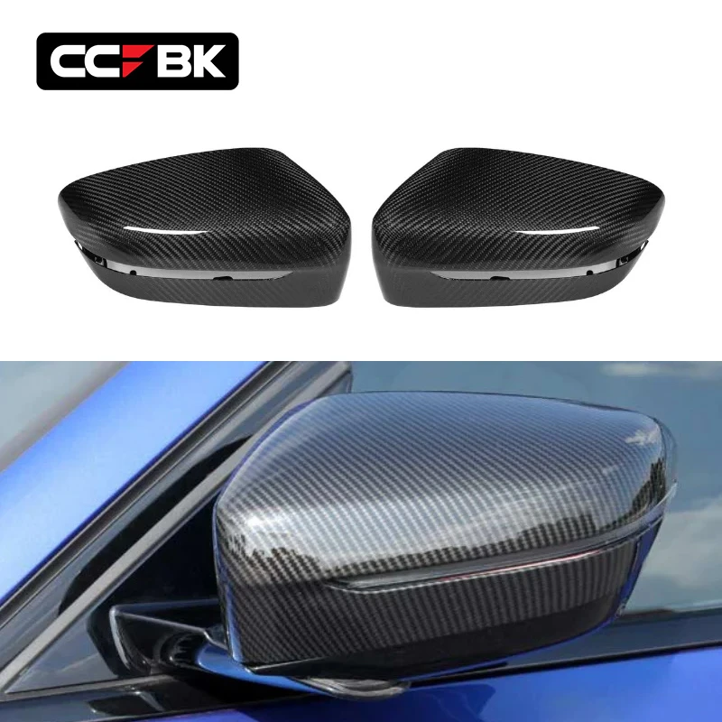 for BMW G42 G20 G21 G22 G23 G26 G30 G31 G11 G12 G14 G15 G16 2019-2026 Dry Carbon Fiber OEM MP Style Side Door Rear View Wing Mirror Covers Caps Housing Shell
