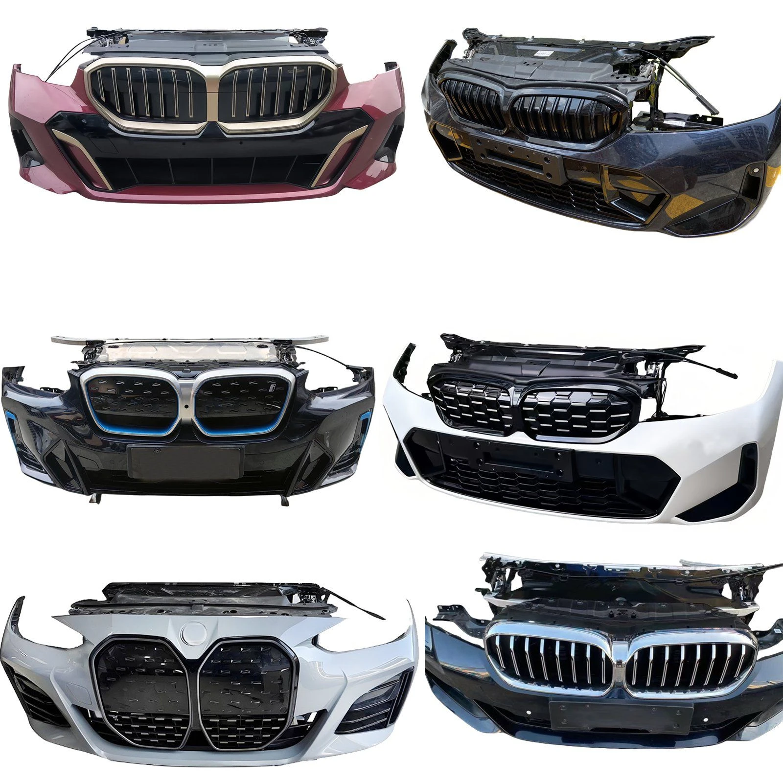 for BMW Parts 525li 530li G60 G68 I5 M Sport G30 E39 E60 F18 G38 IX3 G08 G20 M340 G26 I4 I3 G38 Lci G80 M3 M4 420 428I 325I G28 G22 X6 G06 X3 X4 X5 Front Bumper